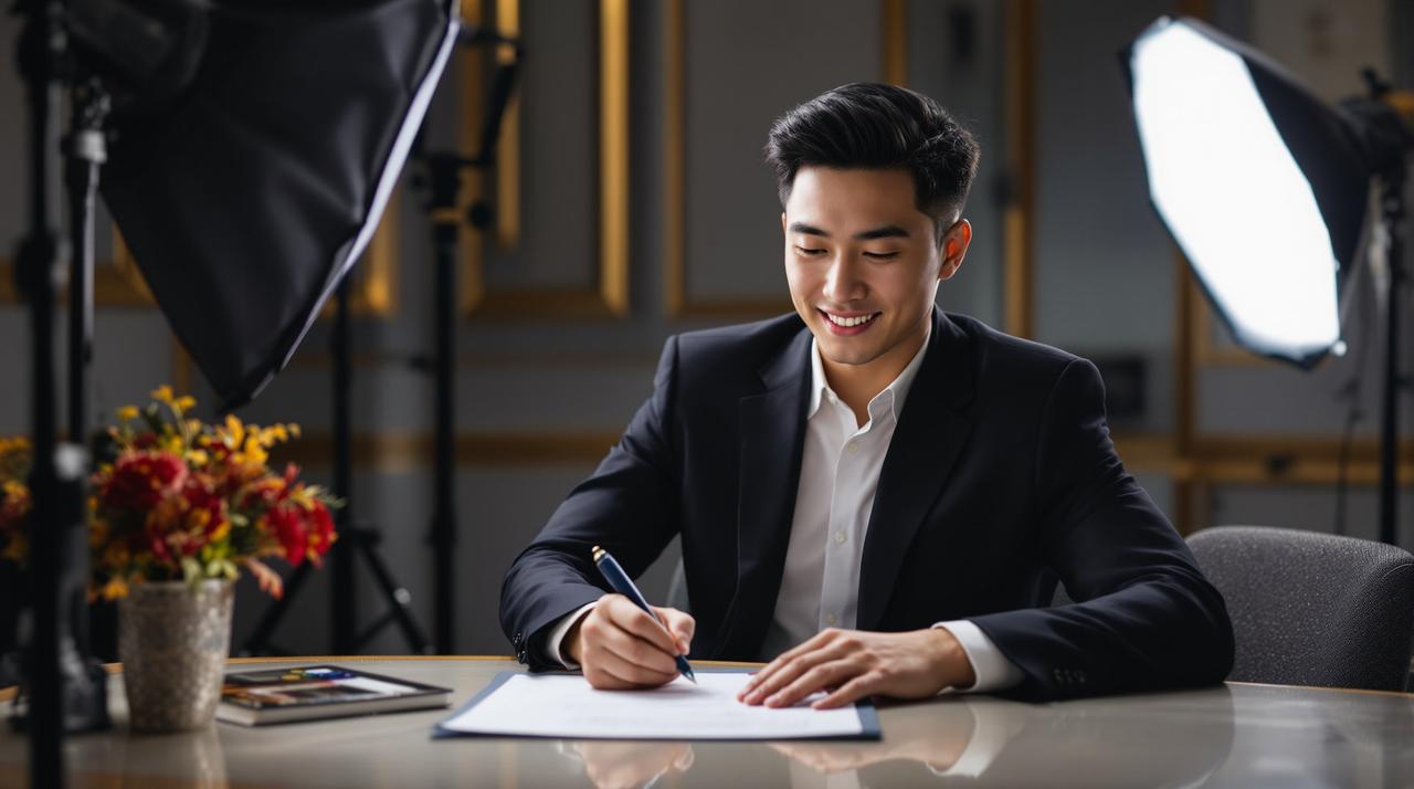 新生代演员苏晨正式签约暗网视频，开启全新艺术征程